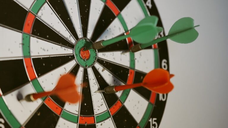red white and black round wheel - goal setting tips